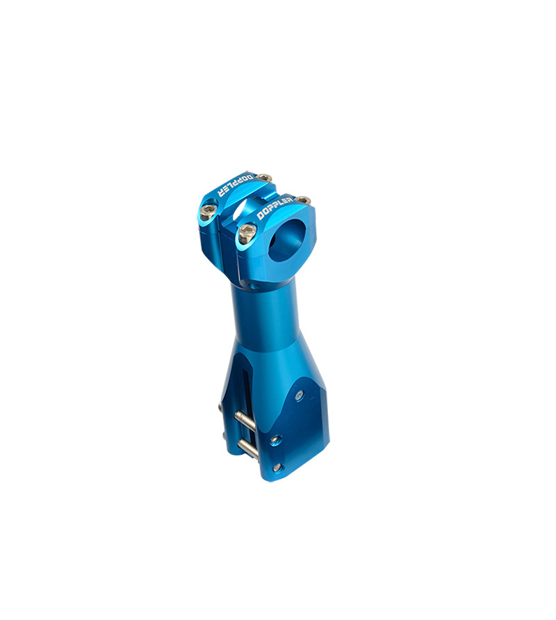 POTENCE SCOOTER DOPPLER ADAPT. BOOSTER/BW'S/STUNT/SLIDER BLEU (D.22MM)