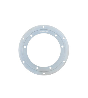 PORTE COURONNE CYCLO DOPPLER OPEN ADAPT. MBK 68/88/89 - ALU CNC ARGENT