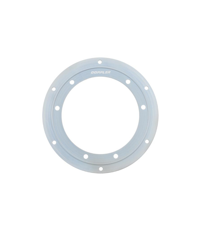 PORTE COURONNE CYCLO DOPPLER OPEN ADAPT. MBK 68/88/89 - ALU CNC ARGENT