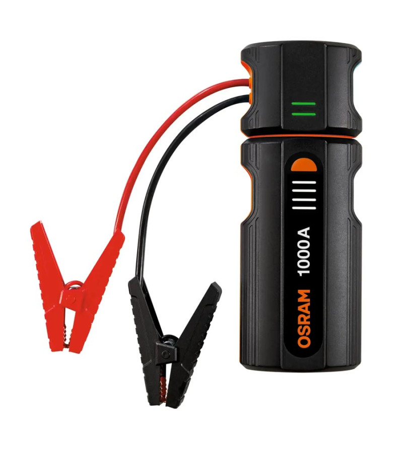 BOOSTER BATTERIE/AIDE AU DEMARRAGE OSRAM BATTERYJUMPSTART 1000 PORTABLE COMPACTE LITHIUM