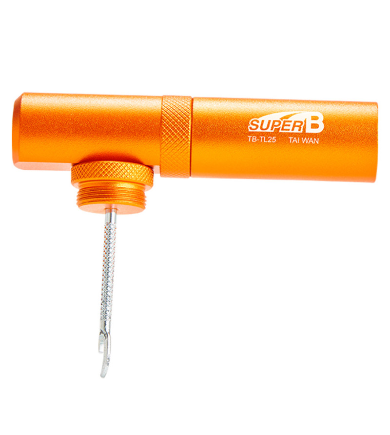 NECESSAIRE REPARATION TUBELESS SUPER B TB-TL25 AVEC LE DESIGN ERGONOMIQUE EN T