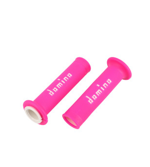 REVETEMENT / POIGNEE DOMINO A010 FUSHIA/BLANC (PR) 120MM