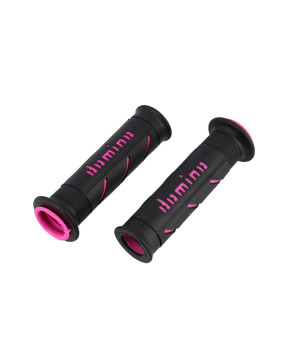 REVETEMENT / POIGNEE DOMINO A250 NOIR/FUSHIA (PR) 120MM