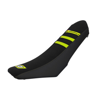 HOUSSE DE SELLE MECABOITE DOPPLER ADAPT. SHERCO SE-R SM-R 2013- NOIR/JAUNE FLUO
