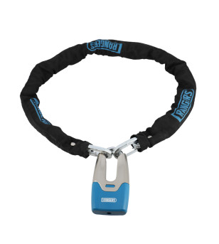 ANTIVOL CHAINE RANGERS GAINE AVEC CADENAS 1.20M DIAM. 10 MM