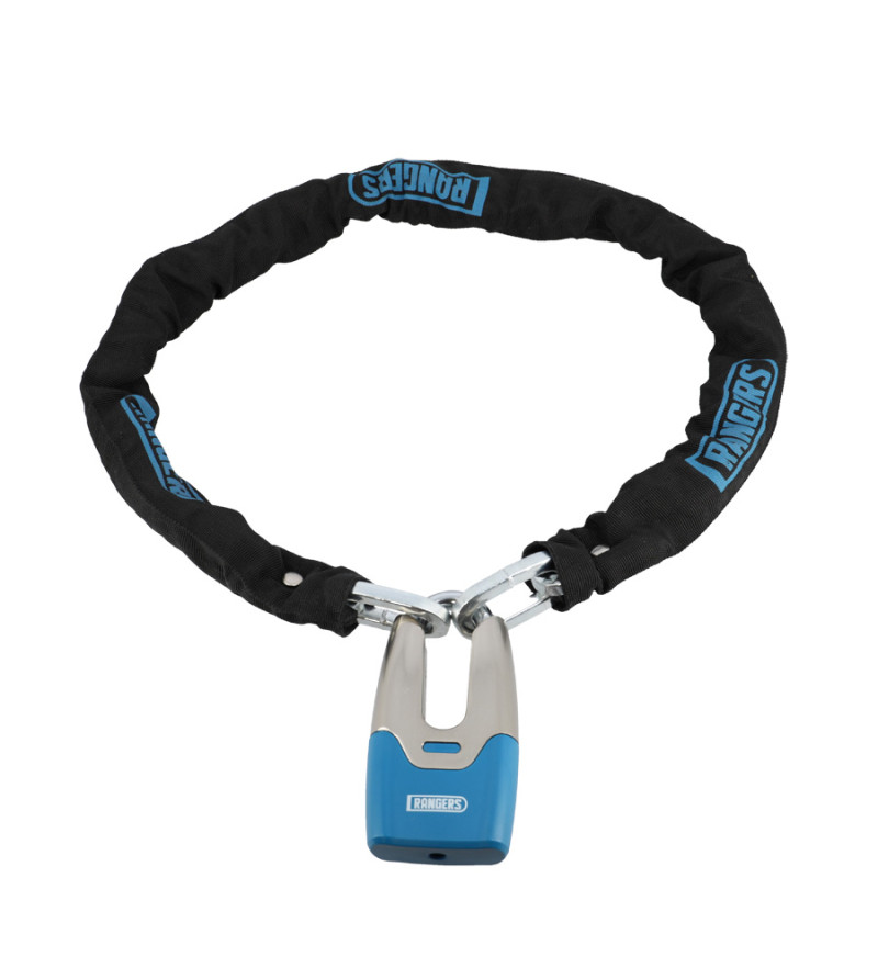 ANTIVOL CHAINE RANGERS GAINE AVEC CADENAS 1.20M DIAM. 10 MM