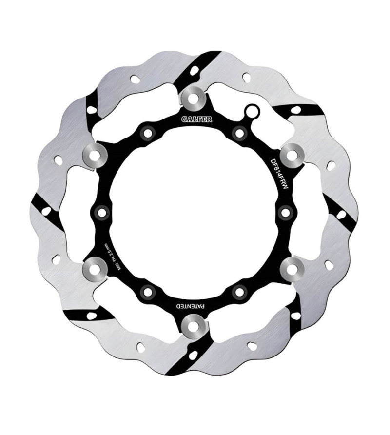 DISQUE FREIN WAVE GALFER OFF-ROAD DF814FRW FLOTTANT RAINURE ADAPT. BETA (260X3MM)