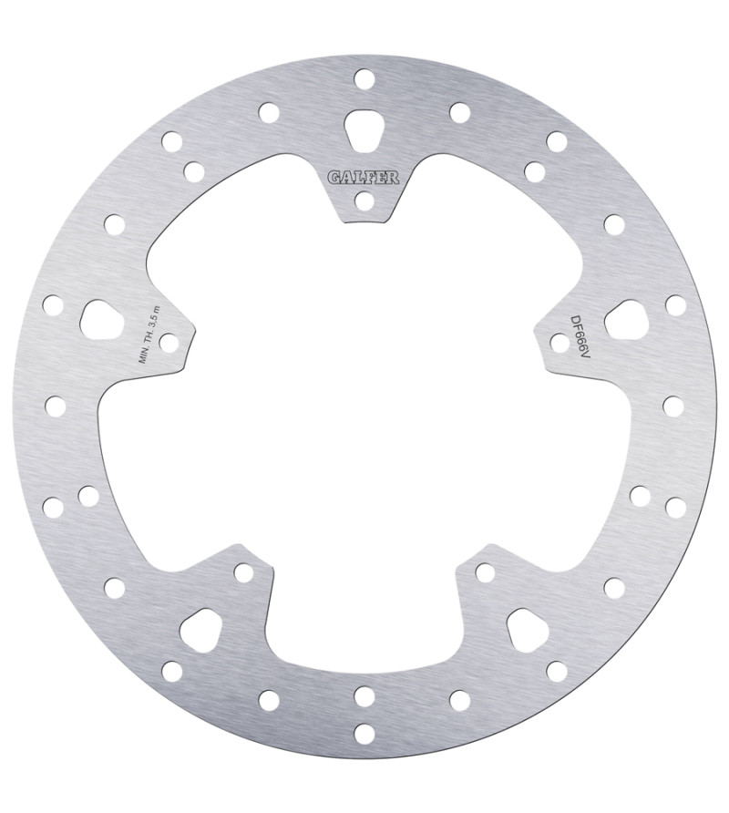 DISQUE FREIN SCOOTER GALFER DF666VADAPT. APRILIA GILERA PIAGGIO (240X4MM)