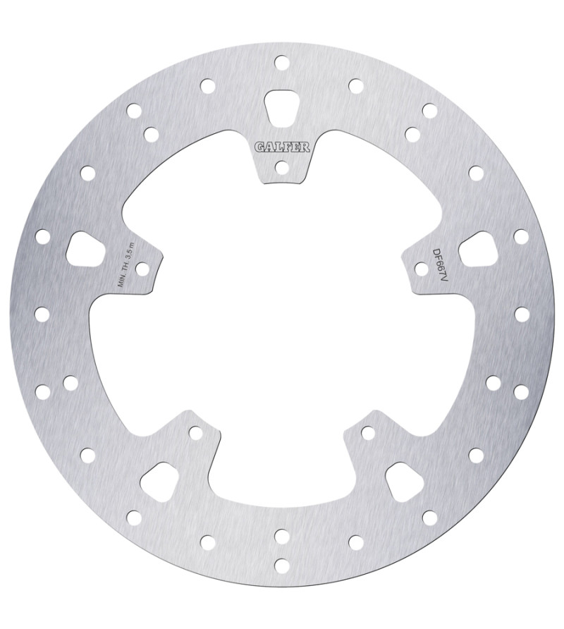 DISQUE FREIN SCOOTER GALFER DF667VADAPT. APRILIA GILERA PIAGGIO (260X4MM)