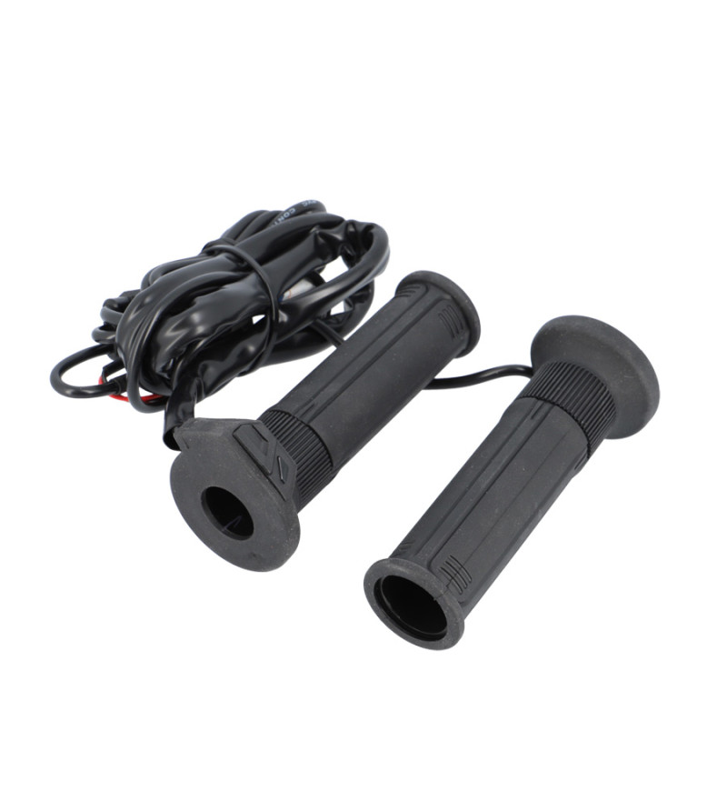 REVETEMENT/POIGNEE CHAUFFANTE KOSO HG-13 130MM REGLAGE INTEGRE 5 NIVEAUX PREMIUM  (PR)