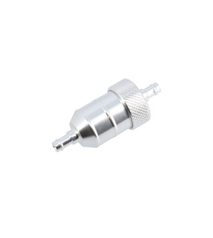 FILTRE À ESSENCE TUN'R ALUMINIUM DÉMONTABLE SILVER D6,5