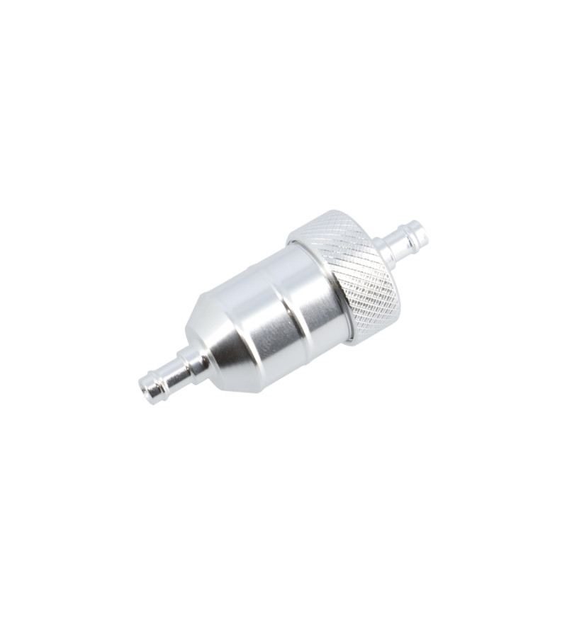 FILTRE À ESSENCE TUN'R ALUMINIUM DÉMONTABLE SILVER D6,5