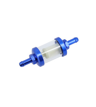 FILTRE À ESSENCE TUN'R ALUMINIUM TRANSPARENT LAVABLE BLEU D7