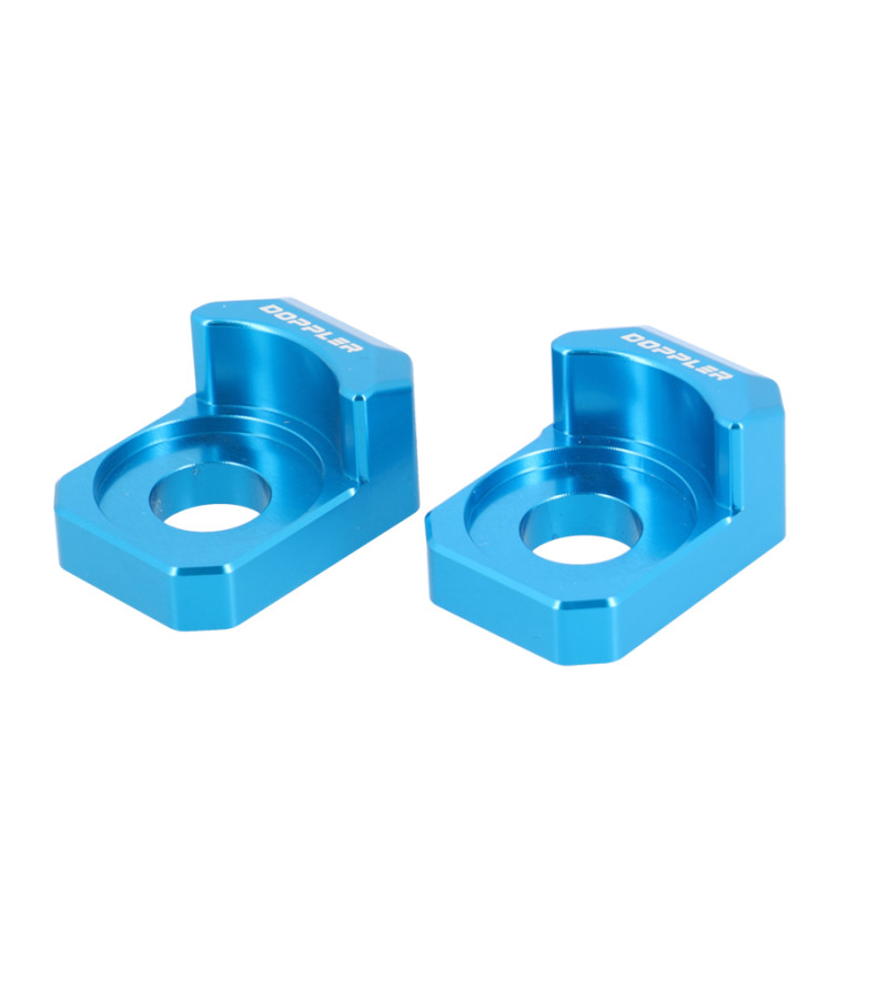 TENDEUR CHAINE MECABOITE DOPPLER ADAPT. RIEJU MRT/MARATHON PRO/XPS/XP7/XR7/NK7 - ALU BLEU