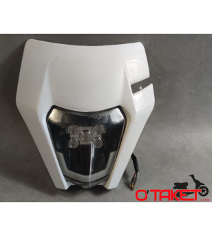 Tête de fourche/Plaque phare avec optique UNIVERSEL 50 à boîte (type KTM EXC) Accueil sur le site du spécialiste des deux rou...