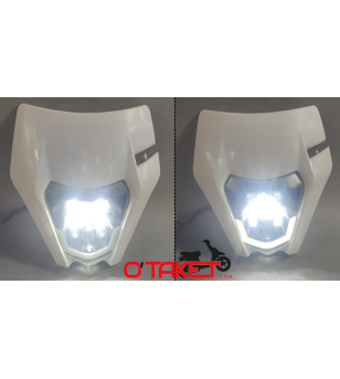 Tête de fourche/Plaque phare avec optique UNIVERSEL 50 à boîte (type KTM EXC) Accueil sur le site du spécialiste des deux rou...