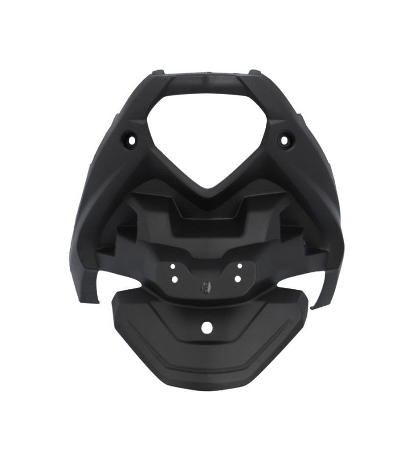 ENTOURAGE/SUPPORT PLAQUE/FEU ARRIÈRE TUN'R ADAPT. NITRO/AEROX 2013-2017 NOIR (OEM 1PH-F168