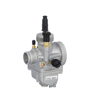CARBURATEUR DELLORTO PHDG 19 AN MONTAGE SOUPLE STARTER TIRETTE (DEPRESSION / GRAISSAGE)