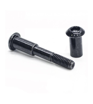 VIS D'AXE D ESSIEU PLIABLE 8/M6X50MM NOIR
