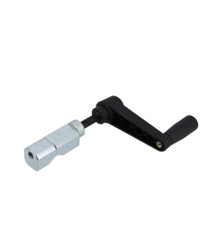 VIS/MANIVELLE AVEC MORS METALLIQUE POUR PIED D'ATELIER VELO OPTIMIZ ELECTRIQUE 517345