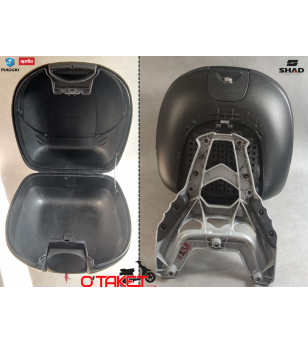 Top case avec son support SHAD + poignée de maintien Typhoon/SR origine PIAGGIO/APRILIA Accueil sur le site du spécialiste de... Top case avec son support SHAD + poignée de maintien Typhoon/SR origine PIAGGIO/APRILIA Accueil sur le site du spécialiste de...