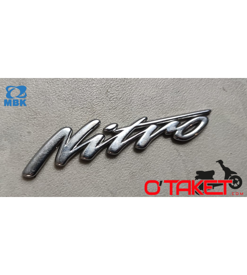 Emblème/Décor de coque arrière Nitro origine MBK Accueil sur le site du spécialiste des deux roues O-TAKET.COM Emblème/Décor de coque arrière Nitro origine MBK Accueil sur le site du spécialiste des deux roues O-TAKET.COM