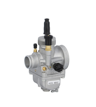 CARBURATEUR DELLORTO PHDG 24 AN MONTAGE SOUPLE STARTER TIRETTE (DEPRESSION / GRAISSAGE)