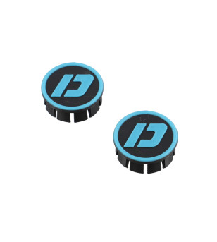 BOUCHON CADRE MECABOITE DOPPLER ADAPT. BETA RR FACTORY MOTARD TRACK NOIR/TURQUOISE