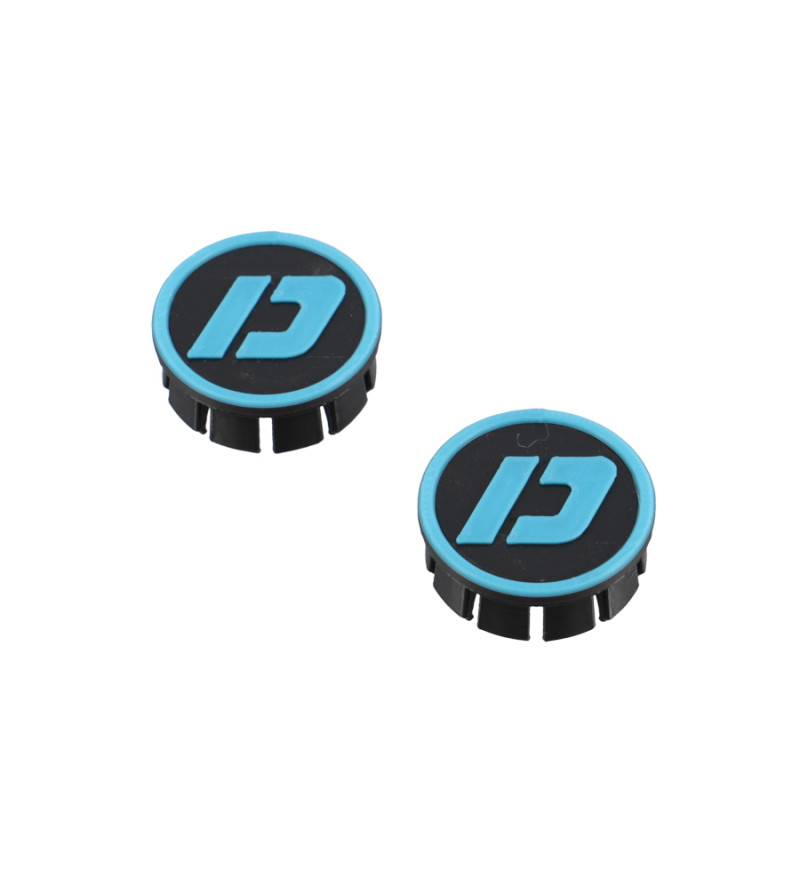 BOUCHON CADRE MECABOITE DOPPLER ADAPT. DERBI SENDA/APRILIA/GILERA NOIR/TURQUOISE