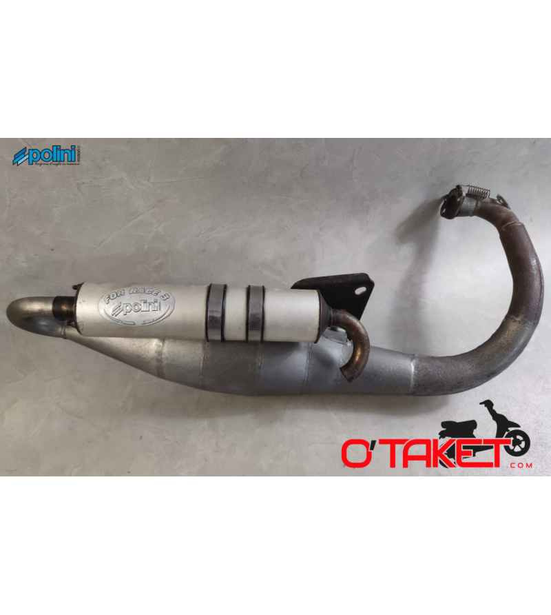 Pot d'échappement "POLINI FOR RACE 3" adaptable scooter PEUGEOT Accueil sur le site du spécialiste des deux roues O-TAKET.COM
