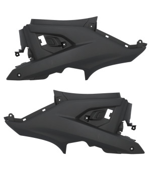 CACHE LATERAL / MOTEUR SCOOTER TUN'R ADAPT. NITRO/AEROX 2013-2018 NOIR (PR)