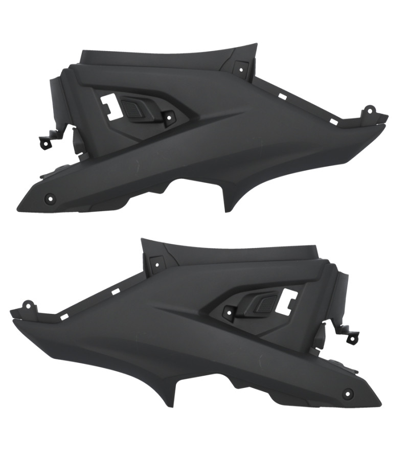 CACHE LATERAL / MOTEUR SCOOTER TUN'R ADAPT. NITRO/AEROX 2013-2018 NOIR (PR)