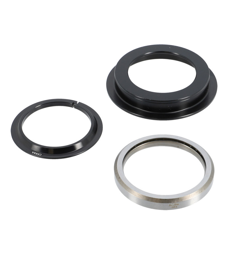 JEU DIRECTION VELO SEMI INTEGRE 1''1/8 66MM BLACKBEARING ZS66/45.8 -BAS-