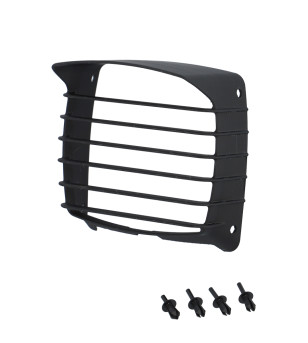 GRILLE CASQUETTE DE PHARE CYCLO DOPPLER ADAPT. PEUGEOT 103 MVL/VOGUE/CHRONO NOIR