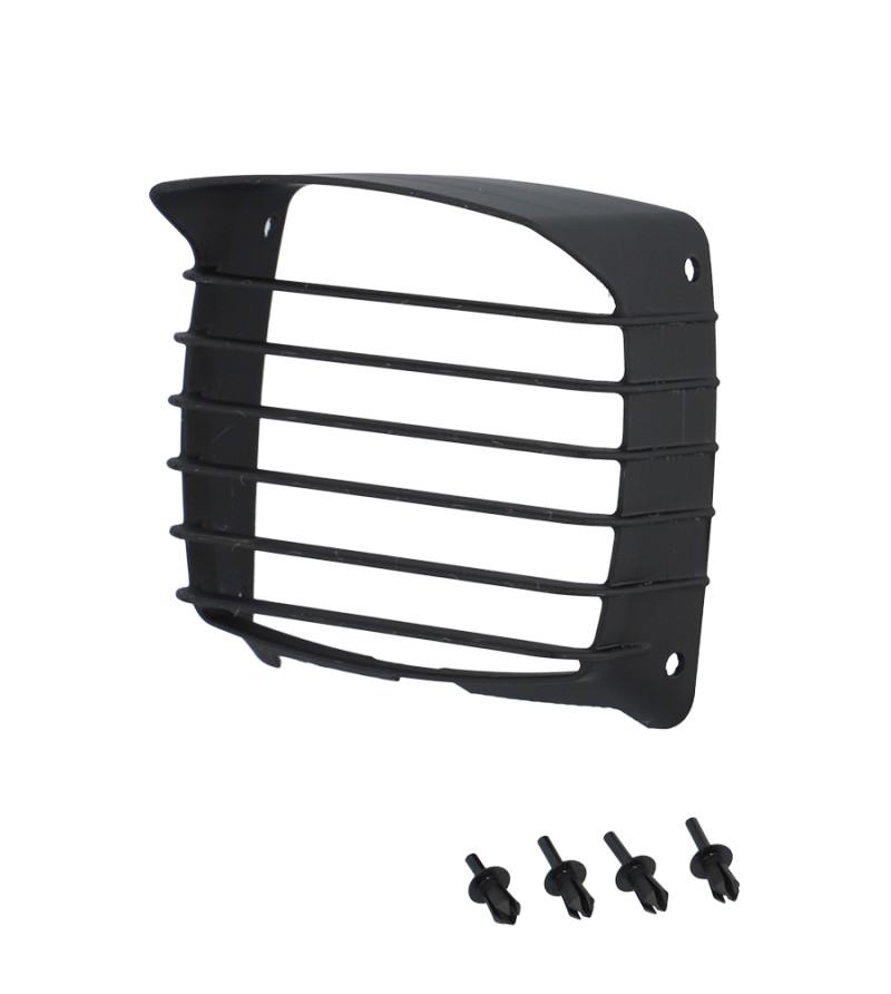 GRILLE CASQUETTE DE PHARE CYCLO DOPPLER ADAPT. PEUGEOT 103 MVL/VOGUE/CHRONO NOIR