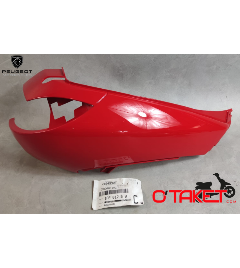 Carénage latéral droit Vivacity I et II origine PEUGEOT Accueil sur le site du spécialiste des deux roues O-TAKET.COM