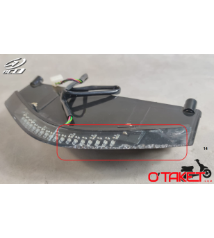 Coque arrière BCD complète Booster/Bw's adaptable MBK/YAMAHA Accueil sur le site du spécialiste des deux roues O-TAKET.COM