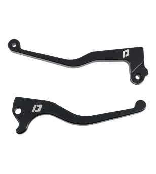 LEVIER MECABOITE DOPPLER ADAPT. DERBI SENDA/SMT 11-/GPR NUDE 06-/EVO 08  CNC NOIR (PR)