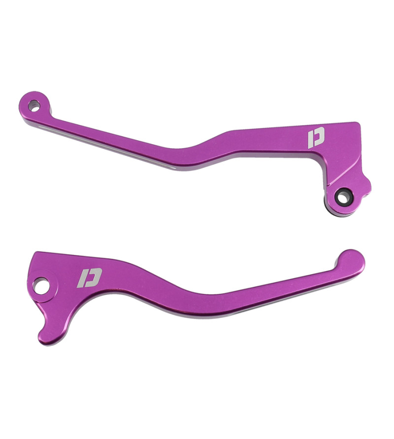 LEVIER MECABOITE DOPPLER ADAPT. DERBI SENDA/SMT 11-/GPR NUDE 06-/EVO 08  CNC VIOLET (PR