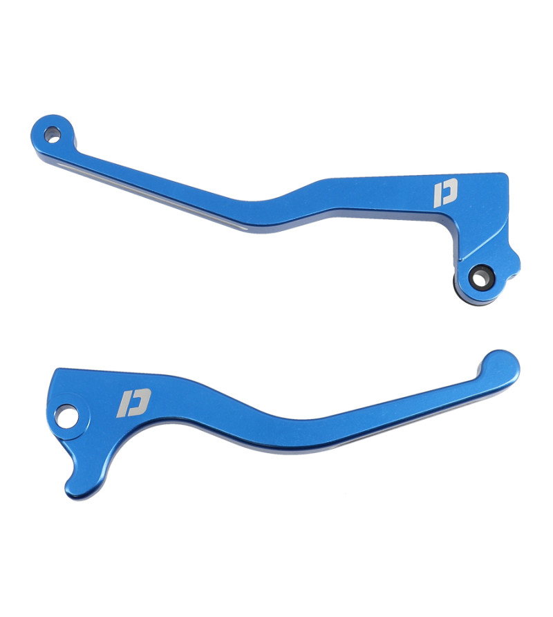 LEVIER MECABOITE DOPPLER ADAPT. DERBI SENDA/SMT 11-/GPR NUDE 06-/EVO 08  CNC BLEU (PR)