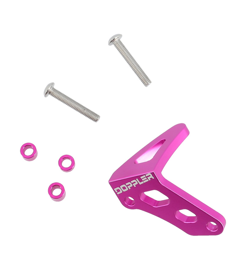 BUTEE BIELLETTE EMBRAYAGE ALU MECABOITE DOPPLER ADAPT. AM6 - ROSE