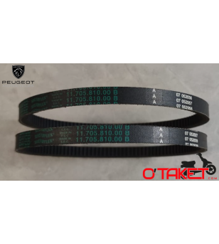 Courroie trapézoïdale "DAYCO" XP double vario origine PEUGEOT