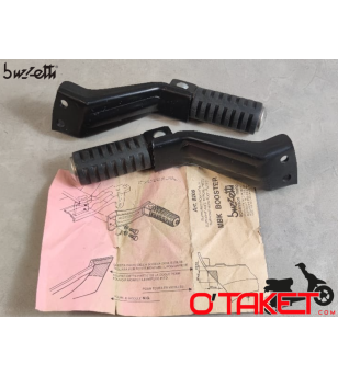 Repose-pieds arrière droit et gauche "BUZZETTI" Booster/Bw's adaptable MBK/YAMAHA Accueil sur le site du spécialiste des deux...