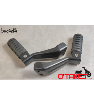 Repose-pieds arrière droit et gauche "BUZZETTI" Booster/Bw's adaptable MBK/YAMAHA Accueil sur le site du spécialiste des deux...