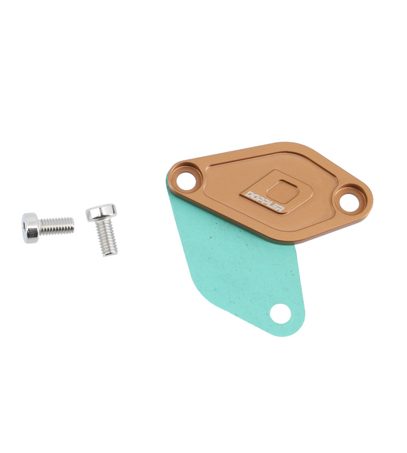 OBTURATEUR POMPE A HUILE MECABOITE DOPPLER ADAPT. AM6/DERBI EURO2/EURO3/EURO4 BRONZE