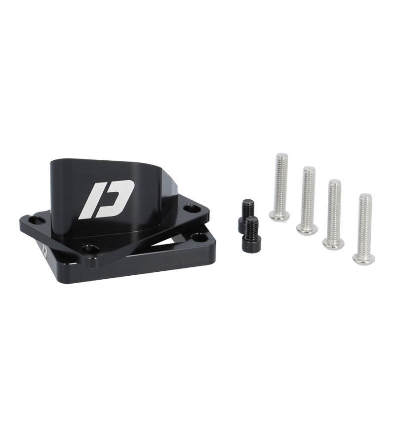 PIPE ADMISSION MECABOITE DOPPLER VORTEX ADAPT.AM6 POUR CARBU TYPE PWK+REDUCTEUR 24 NOIR