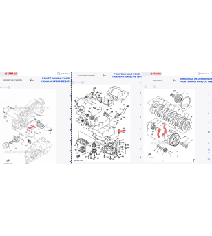 Billes de roulement T-Max/TDM/PW origine YAMAHA Accueil sur le site du spécialiste des deux roues O-TAKET.COM