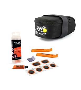 SACOCHE SELLE TOUR DE FRANCE + KIT REPARATION