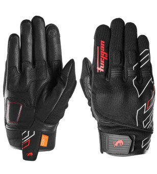 GANT FURYGAN ÉTÉ JET NEON D3O® NOIR/BLANC/ROUGE TAILLE M (PR)