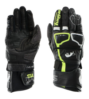 GANT FURYGAN RACING STYG15 VENTED NOIR/BLANC/JAUNE FLUO TAILLE M (PR)